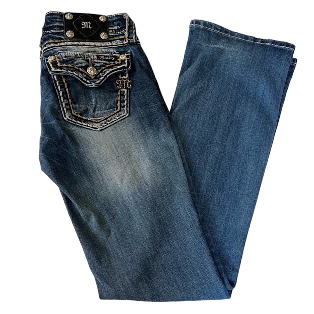 Miss Me Denim - Women Signature Boot -  Size 28